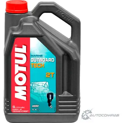 Моторное масло technosynthese, 80% синтетическое MOTUL OUTBOARD TECH 2T, 5 л MOTUL 101728 46420 2971046 46420.
