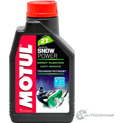 Моторное масло technosynthese, 80% синтетическое MOTUL SNOWPOWER 2T, 1 л MOTUL 1436734575 106599 RO B0I