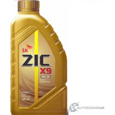 Моторное масло синтетическое ZIC X9 5W-30, 1 л ZIC 1436734141 132614 S36 UR2 изображение 0