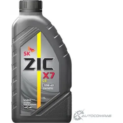 Моторное масло синтетическое ZIC X7 LS 10W-40, 1 л ZIC M 0Z6WGH 1436734174 132620