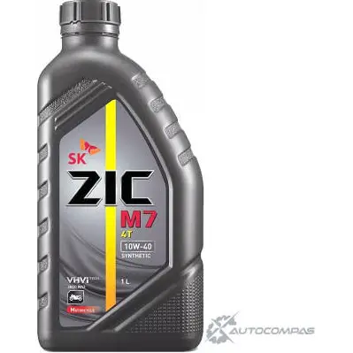 Моторное масло синтетическое ZIC M7 10W-40, 1 л ZIC 1436734279 B UEXU 137211 изображение 0