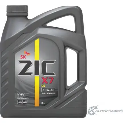 Моторное масло синтетическое ZIC X7 LS 10W-40, 4 л ZIC 1436734175 162620 47Q0 M