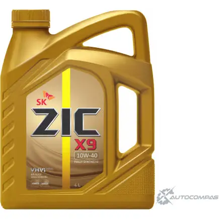Моторное масло синтетическое ZIC M9 10W-40, 4 л ZIC 1436734278 Z6FX V 167210