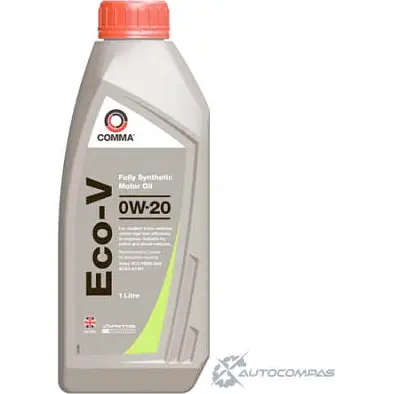 Моторное масло синтетическое ECO-V 0W-20 - 1 л COMMA ECOV1L 1436734662 2VQV 3Y изображение 0