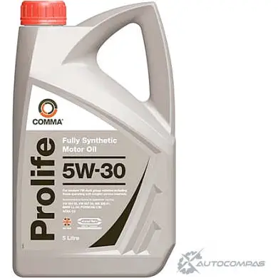 Моторное масло синтетическое PROLIFE 5W-30 - 5 л COMMA 1436734690 GFOV 2KP PRO5L изображение 0