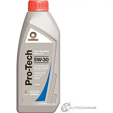 Моторное масло синтетическое PRO-TECH 5W-30 - 1 л COMMA 1436734703 KCLE AZ PTC1L изображение 0