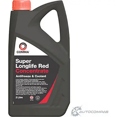 Антифриз Super Longlife Red, 2 л Comma N494 J L637P8 SLA2L 1436735004