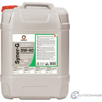 Моторное масло синтетическое SYNER-G 5W-40 - 20 л COMMA QE 12A SYN20L 1436734733