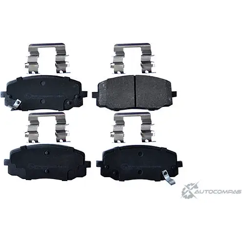 Тормозные колодки дисковые, комплект ASAM C4 U8P 55408 1266616059 6422026554086