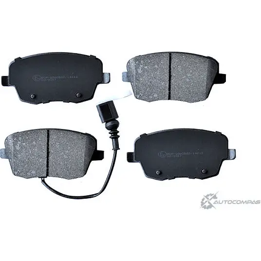 Тормозные колодки дисковые, комплект ASAM F7GR 6 1266616803 6422026554482 55448