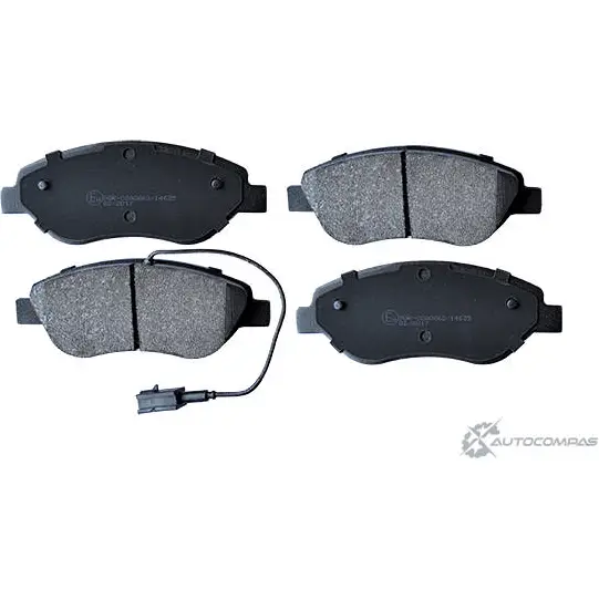 Тормозные колодки дисковые, комплект ASAM 55460 S J189Y2 1266617003 6422026554604