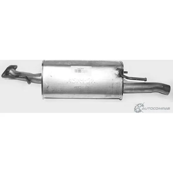 Глушитель ASAM D6 E1Q 1266620873 56629 6422026566294
