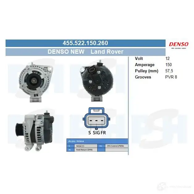 Генератор CV PSH PO9 QLNY 505020085210 1437373823