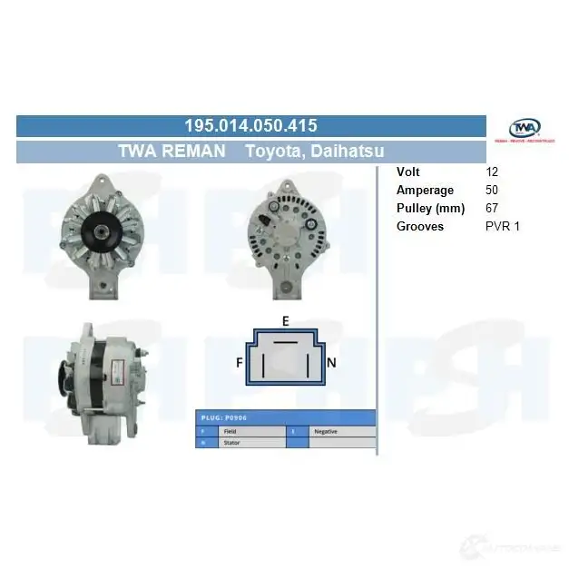 Генератор CV PSH M0AD PZ 195014050415 1437370351 изображение 0