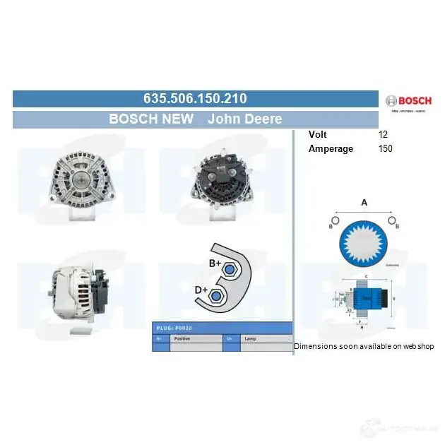 Генератор CV PSH 1437355758 645516095519 5KQX 3CU