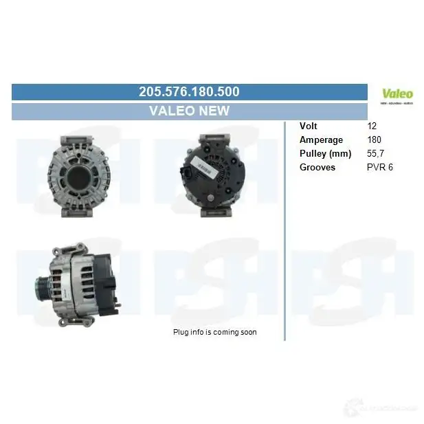Генератор CV PSH QI E36 1437372384 205576180500 изображение 0