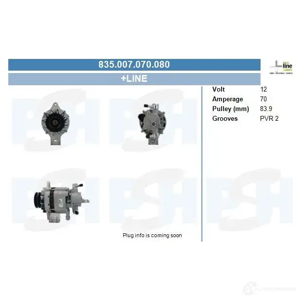 Генератор CV PSH R P795P9 815502080215 291931 изображение 0