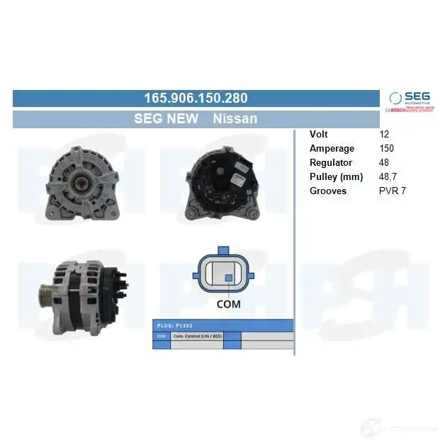 Генератор CV PSH I8AHZ 0 195587060265 283453 изображение 0