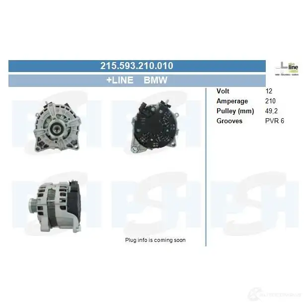Генератор CV PSH D TNHG5U 455510115260 286384