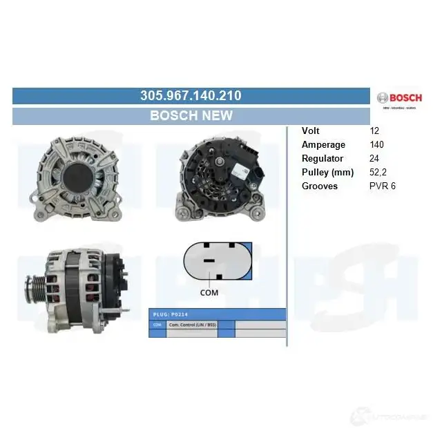 Генератор CV PSH 305967140210 9X M49 1437357829 изображение 0