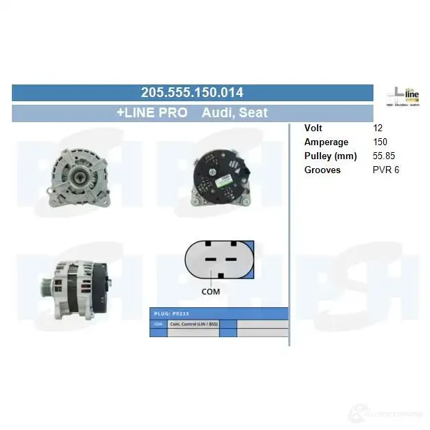 Генератор CV PSH 1437359273 P XP1W 205555150014