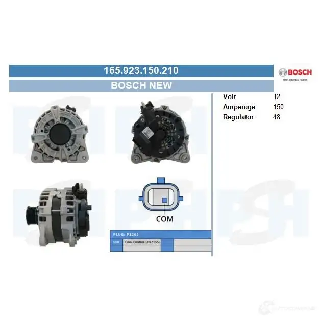 Генератор CV PSH 1437359712 HE EDSGC 165923150210 изображение 0