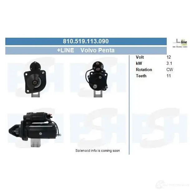 Генератор CV PSH K LNOON 695509040260 291225 изображение 0