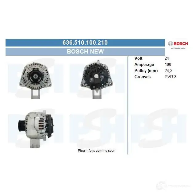 Генератор CV PSH LP0Q9 J2 1437371986 636510100210 изображение 0