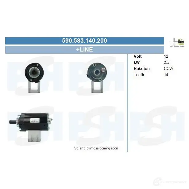 Стартер CV PSH L AT8X 290047 590583140200