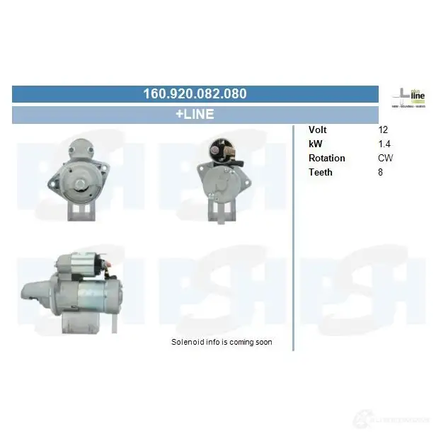 Стартер CV PSH 160920082080 1437369311 4T5H V изображение 0