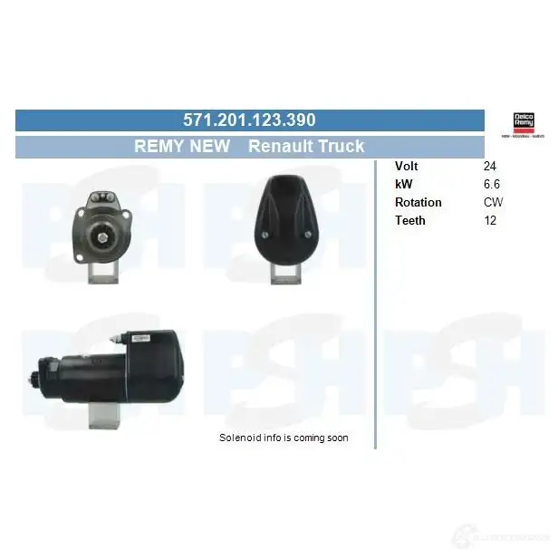 Стартер CV PSH 1437361502 571201123390 XL83 9