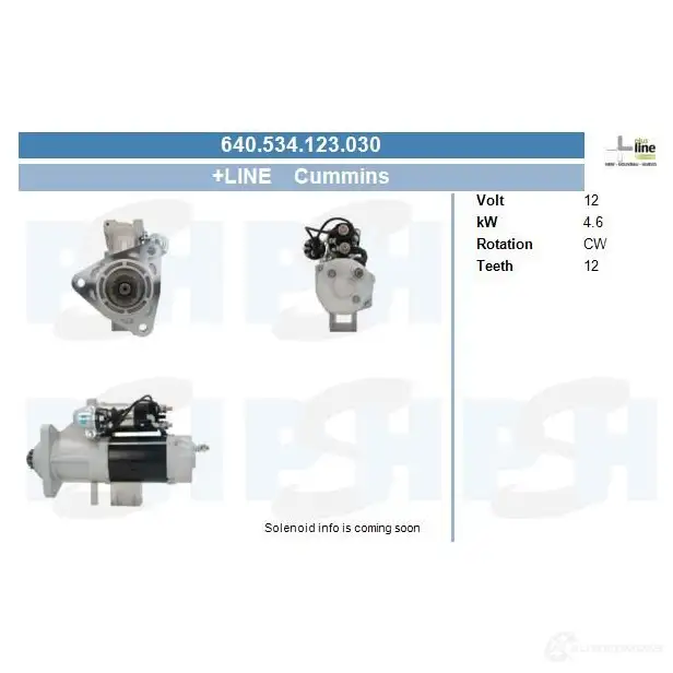 Стартер CV PSH 1437361501 4 XAMY 640534123030
