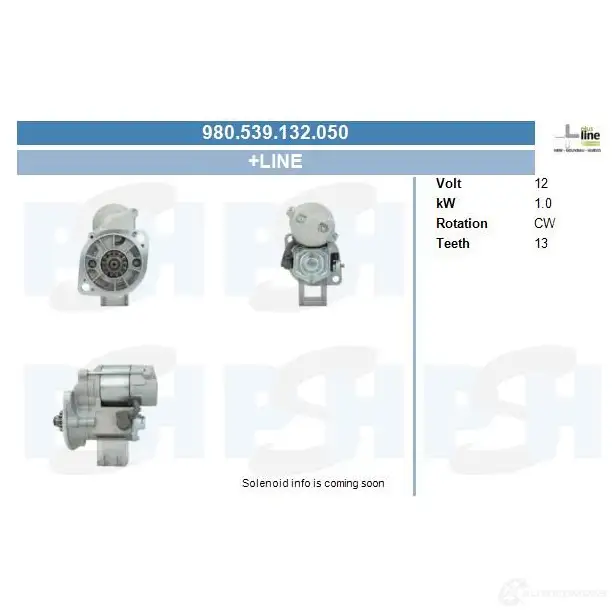 Стартер CV PSH OTF PDU 811208113215 291806 изображение 0