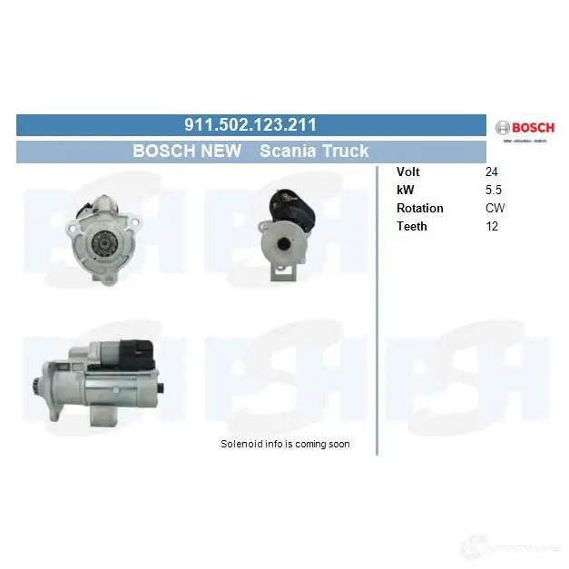 Стартер CV PSH 640513103260 290714 CQ P5D изображение 0