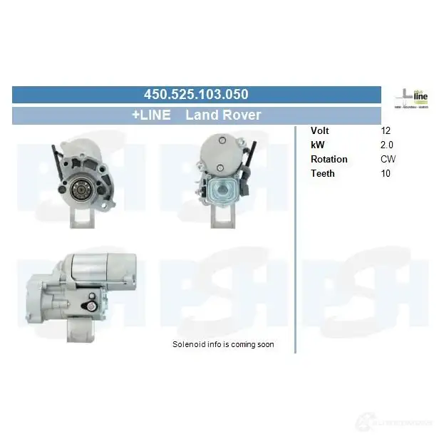 Стартер CV PSH ANK5W Q3 450525103050 286322