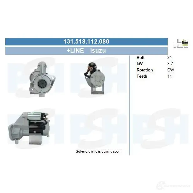 Стартер CV PSH 131518112080 31AL5 SR 1314127105