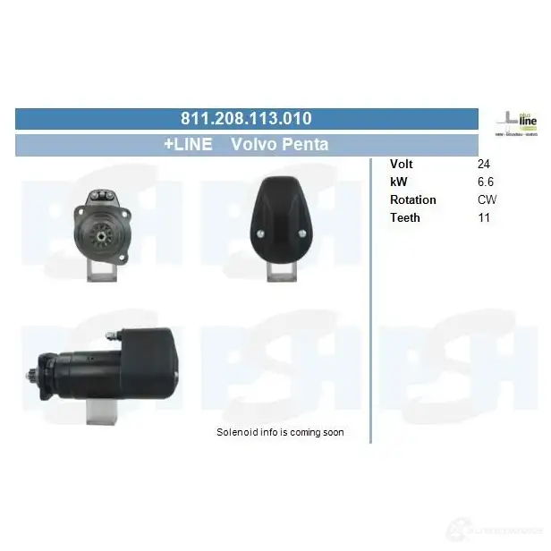 Стартер CV PSH 291805 811208113010 INLZ A изображение 0