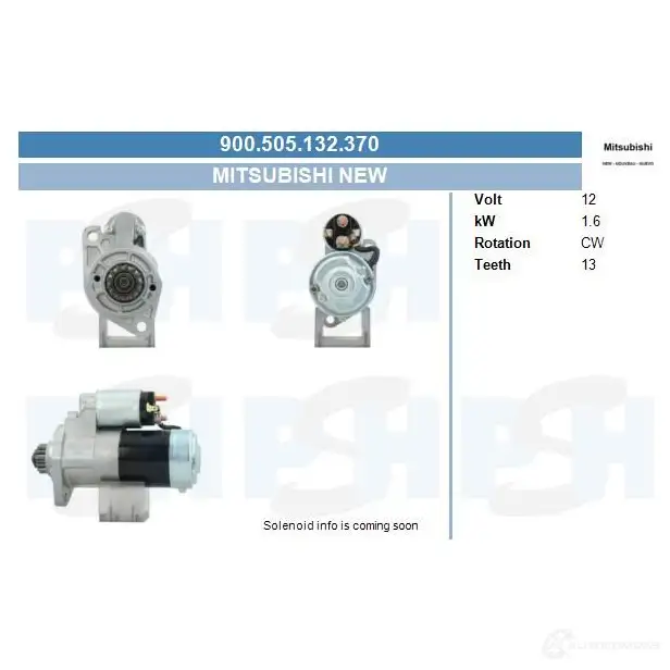 Стартер CV PSH LTI2U J 900505132370 1437358705 изображение 0