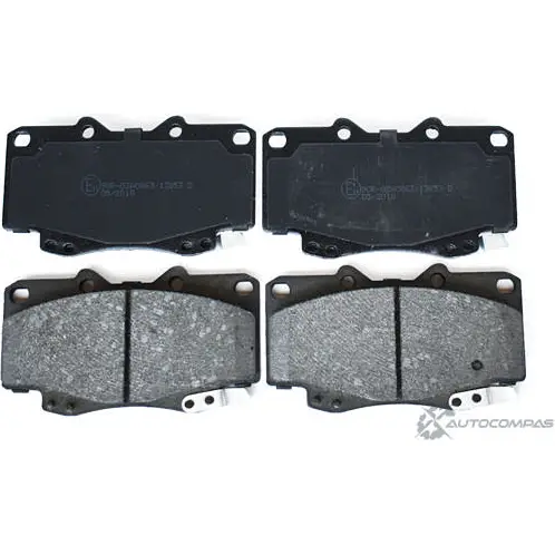 Тормозные колодки дисковые, комплект ASAM N2S TNA 1436736655 74505