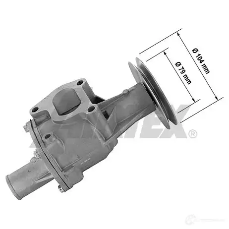 Водяной насос, помпа AIRTEX 8435013803324 XL2XF C 1874307 1423