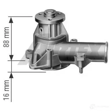 Водяной насос, помпа AIRTEX 1092 1874172 TPJGH R 8435013800491