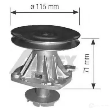 Водяной насос, помпа AIRTEX 1375 1423401369 9 0VNE 8435013802914 изображение 0