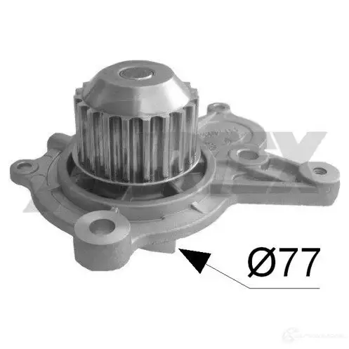 Водяной насос, помпа AIRTEX 9T N15N 1704 1874490 8435013811244 изображение 0