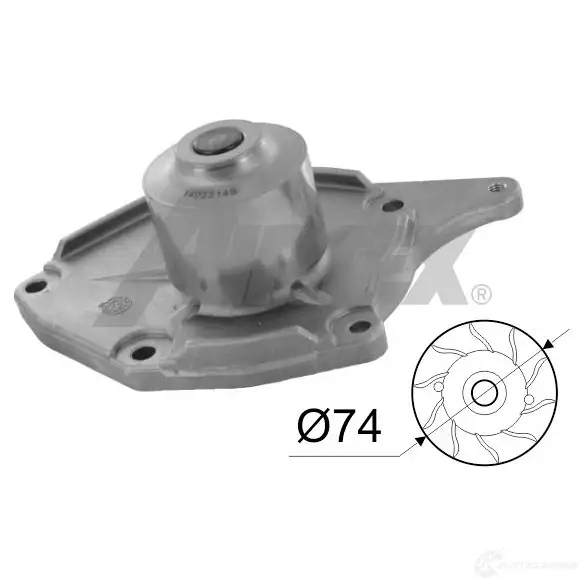 Водяной насос, помпа AIRTEX 1746 8435013817994 1874528 YJ W4AG
