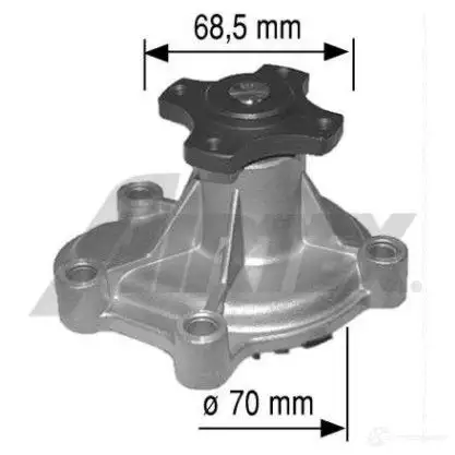 Водяной насос, помпа AIRTEX 1874286 T VO1T4 8435013803065 1391 изображение 0