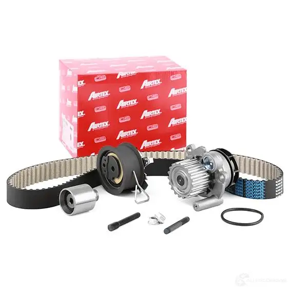 Комплект ремня ГРМ с помпой AIRTEX 8435417101095 WPK-199801 GJ X6BT0 1875907 - Изображение 1