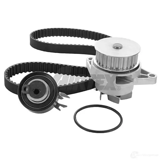 Комплект ремня ГРМ с помпой AIRTEX WPK-153002 1875807 8435013853800 W90C 2XV изображение 0