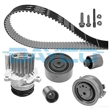Комплект ремня ГРМ с помпой DAYCO GD Q2ZI 554411 8021787052541 KTBWP5630 изображение 5