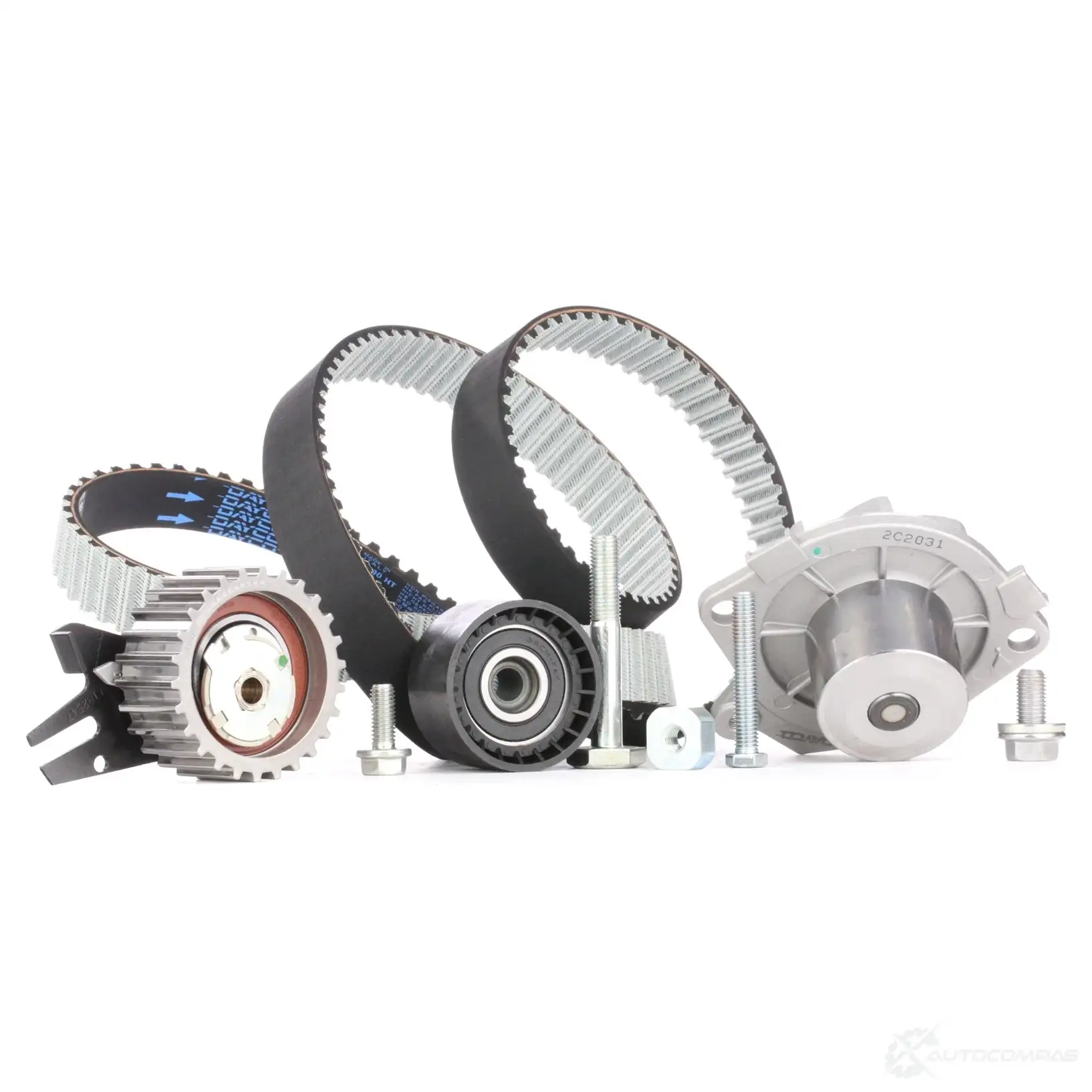 Комплект ремня ГРМ с помпой DAYCO 554446 KTBWP8180 8021787114768 4P0S1 LX - Изображение 1