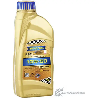 Моторное масло синтетическое высоколегированное RSE SAE 10W-50, 1 л RAVENOL VJKT W 1436771351 4014835726819